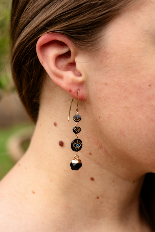 Eye Of The Beholder Dangle Earrings