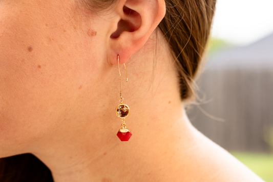 Palo Duro Footprint Earrings