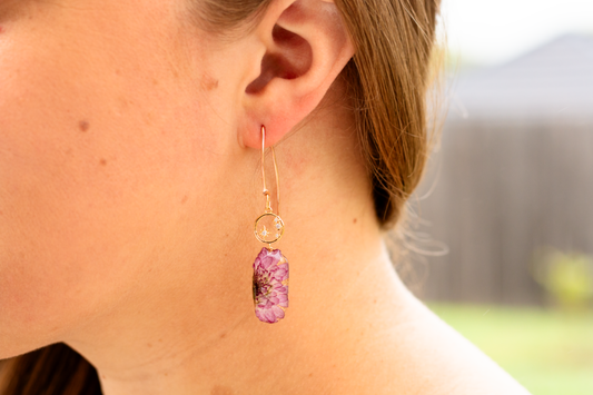 Starlit Flower Earrings